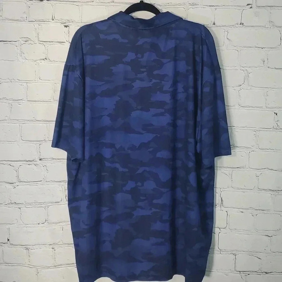 Ben Hogan Performance Men’s Blue Camo Golf Polo Size 3X - Picture 6 of 6